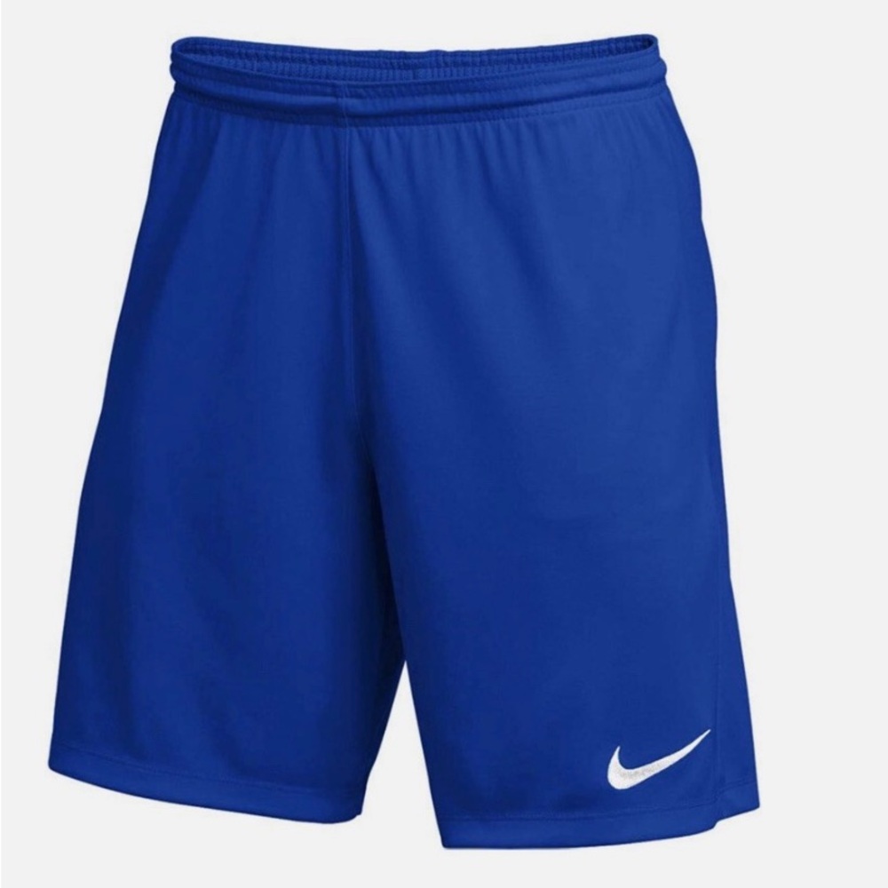 Nike Men's Blue Athletic Shorts (Soccer)